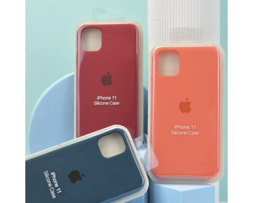 Чохол Silicone case for iPhone 11 (18) black mag-2000001053461134005