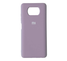 Чохол Silicone Case Full for Xiaomi Poco X3 NFC Lilac mag-20000012398965139