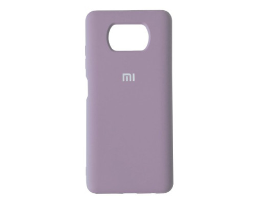 Чохол Silicone Case Full for Xiaomi Poco X3 NFC Lilac mag-20000012398965139