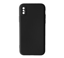 Чохол Silicone Case Camera (no logo) для iPhone X/XS black mag-2000001343883135852