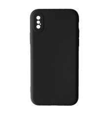 Чохол Silicone Case Camera (no logo) для iPhone X/XS black mag-2000001343883135852