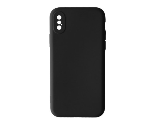 Чохол Silicone Case Camera (no logo) для iPhone X/XS black mag-2000001343883135852