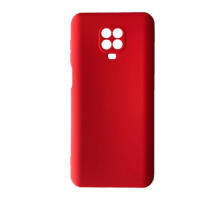 Чохол Silicone Case Camera (no logo) для Xiaomi Redmi Note 9S/9Pro red mag-2000001344774100574