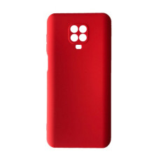Чохол Silicone Case Camera (no logo) для Xiaomi Redmi Note 9S/9Pro red mag-2000001344774100574