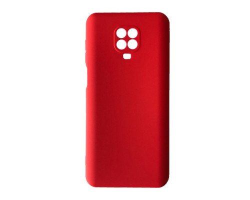 Чохол Silicone Case Camera (no logo) для Xiaomi Redmi Note 9S/9Pro red mag-2000001344774100574