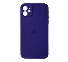 Silicone Case Full Camera Square side Copy for iPhone 11 Ultra violet mag-2000001349830100801