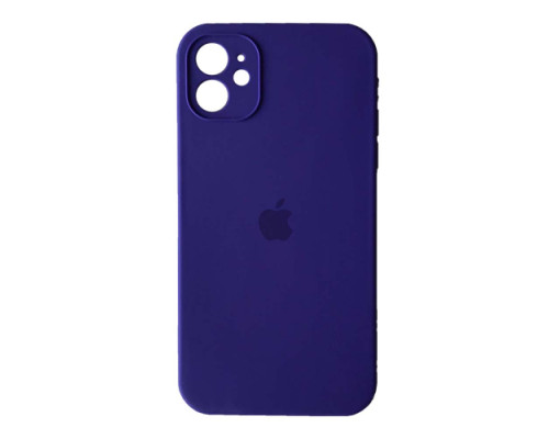 Silicone Case Full Camera Square side for iPhone 11 Ultra violet mag-2000001349830100801