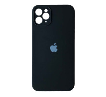 Silicone Case Full Camera Square side Copy for iPhone 11 Pro Max Black mag-200000134999199933