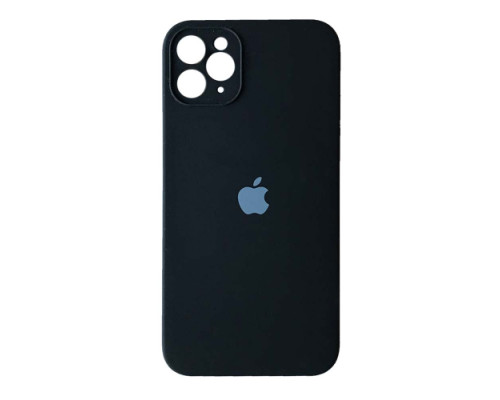 Silicone Case Full Camera Square side for iPhone 11 Pro Max Black mag-200000134999199933