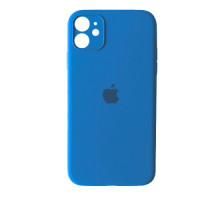Чохол Silicone Case Full Camera Copy for iPhone 12 (70) new lake blue mag-2000001364024100944