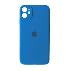 Чохол Silicone Case Full Camera Copy for iPhone 12 (70) new lake blue mag-2000001364024100944