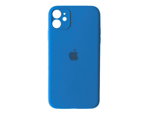 Чохол Silicone Case Full Camera Copy for iPhone 12 (70) new lake blue mag-2000001364024100944