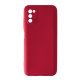 Чохол Silicone Case Camera (no logo) для Samsung A03S (A037) red mag-2000001365120100983