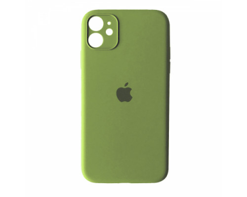 Silicone Case Full Camera Square side for iPhone 11 Green mag-200000137098899830