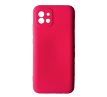 Чохол Silicone Case Camera (no logo) для Samsung A03 (A035) 2021 pink mag-200000137341540833