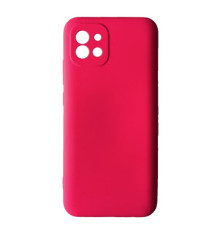Чохол Silicone Case Camera (no logo) для Samsung A03 (A035) 2021 pink mag-200000137341540833