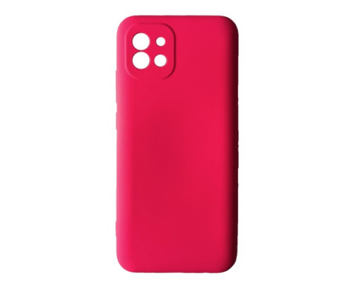 Чохол Silicone Case Camera (no logo) для Samsung A03 (A035) 2021 pink mag-200000137341540833