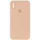 Silicone Case Full Camera Square side for iPhone XS Pink sand mag-200000138972036295