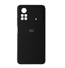 Чохол Silicone Case Full for Xiaomi Poco X4 Pro 5G Black mag-200000139054245526