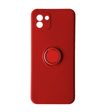 Чохол Ring Case для Samsung A03 (A035) 2021 Red mag-200000139150145611