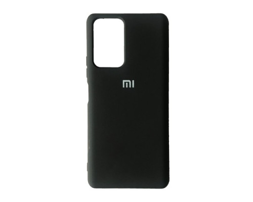 Чохол Silicone Case Full for Xiaomi Redmi Note 10 Pro Black mag-200000130214916498