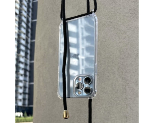 Чохол ROPE CLEAR CASE for iPhone 12 Pro Max Black mag-200000131293337936