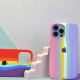 Чохол Silicone Case Full for iPhone 13 Pro Max RAINBOW 7 mag-200000133954142641