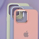 Silicone Case Full (Metal Frame and Buttons) for iPhone 14 Pro Max Lilac mag-200000144321740447