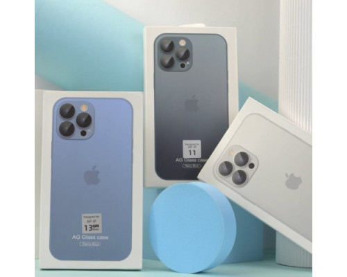 Чохол AG GLASS MAGSAFE Case for iPhone 14 Pro Silver mag-200000144641631973