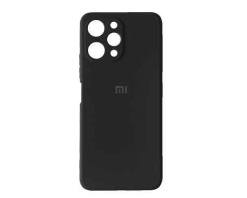 Чохол Silicone Case Full for Xiaomi Redmi 12 Black mag-2000001450505103812