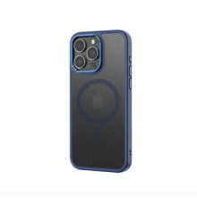 Чохол ROCK Metal-Lens Shield with Magnetic for iPhone 15 Titanium Blue mag-2000001487594104826