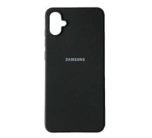 Чохол Silicone Case Full for Samsung A05 (A055) Black mag-2000001488560100151
