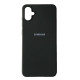 Чохол Silicone Case Full for Samsung A05 (A055) Black mag-2000001488560100151