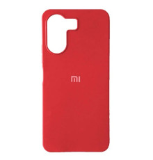 Чохол Silicone Case Full for Xiaomi Redmi 13C/Poco C65 Red mag-2000001488959104900