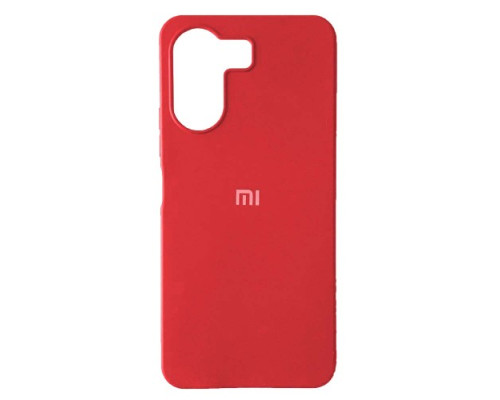 Чохол Silicone Case Full for Xiaomi Redmi 13C/Poco C65 Red mag-2000001488959104900