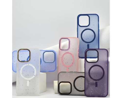 Чохол SPRAY MAGSAFE Case for iPhone 12/12 Pro Blue mag-200000149335918314