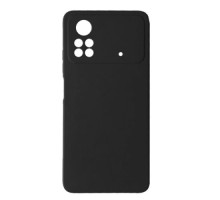 Чохол Silicone Case Camera (no logo) для Xiaomi Poco X4 Pro 5G black mag-2000001437629103302