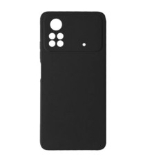 Чохол Silicone Case Camera (no logo) для Xiaomi Poco X4 Pro 5G black mag-2000001437629103302