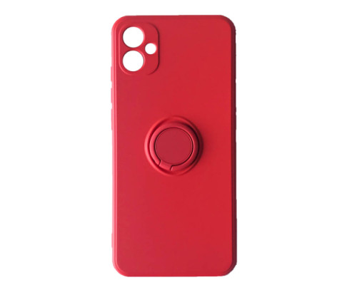 Чохол Ring Case для Samsung A04e (A042) Red mag-2000001439067103433