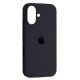 Чохол Silicone Case Full Copy for iPhone 16 (77) elderberry mag-200000154102951543