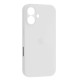Чохол Silicone Case Full Camera Copy for iPhone 16 ( 9) white mag-200000154749652057