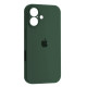 Чохол Silicone Case Full Camera Copy for iPhone 16 (58) pine green mag-2000001547649131389