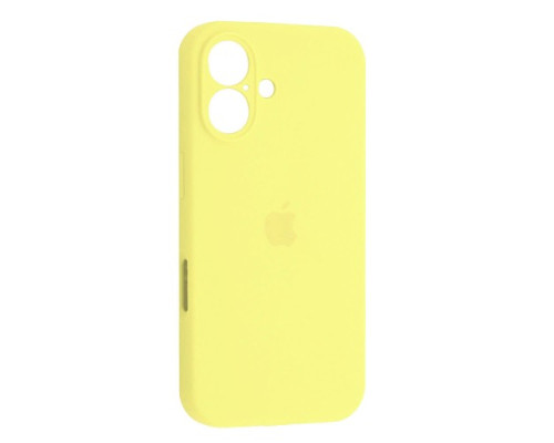 Чохол Silicone Case Full Camera Copy for iPhone 16 (51) mellow yellow mag-200000154762552070
