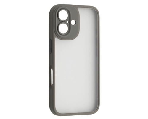 Чохол ROCK Guard Touch Series Protection (Anti-drop Lens Protection) for iPhone 16 Gray mag-200000154848659048