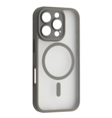 Чохол ROCK Guard Touch Series with Magnetic (Anti-drop Lens) for iPhone 16 Pro Gray mag-2000001548615141006