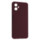 Чохол Silicone Case luxury для Samsung A06 (A065) Marsala mag-2000001551011137778