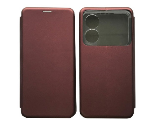 Чохол-книжка Level for ZTE Blade A34 Marsala mag-200000155134960003