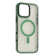 Чохол Perfect Case with MagSafe for iPhone 16 Pro titanium green mag-2000001552827131766
