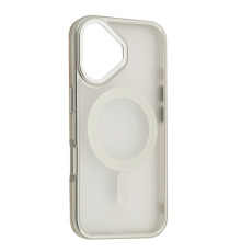 Чохол Perfect Case with MagSafe for iPhone 16 titanium silver mag-2000001552926131776