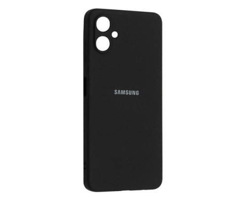 Чохол Silicone Case Full for Samsung A06 (A065) Black mag-2000001559147142022